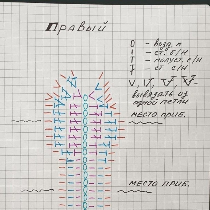 Вяжем несложные тапочки