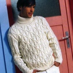 Вяжем спицами свитер для мужчин