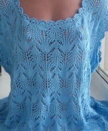 Ажурное вязание, узор в копилочку