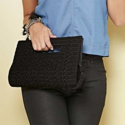 Очаровательный клатч крючком