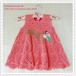Летнее платье для девочки, связанное крючком — нежность и радость в каждой петельке