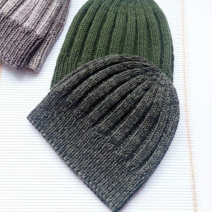 Шапка с круглой макушкой Шапка с круглой макушкой