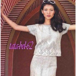 Вязаный костюм