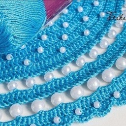 Вязание с бусинками, МК