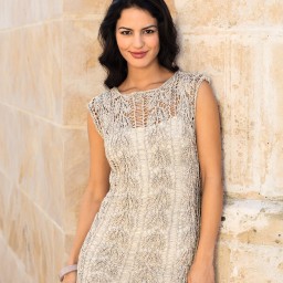 ​Летняя туника с ажурным узором