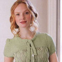 Кофточка спицами