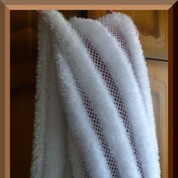 Палантин "Белоснежка"