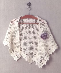 Косынка крючком