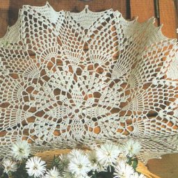 Нежная салфетка - украшение для дома