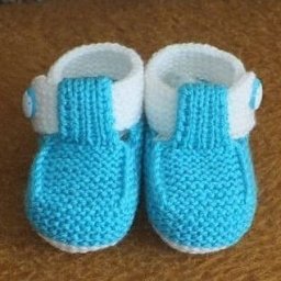 Пинетки спицами