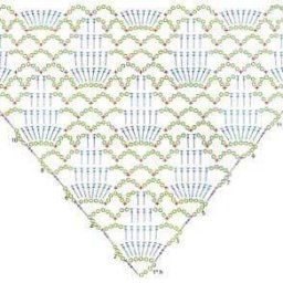 Подборка схем для вязания шалей крючком