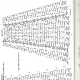 Подборка схем для вязаных юбок