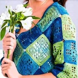 Джемпер цвета морской волны