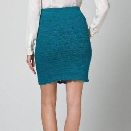 Костюм из бабушкиного квадрата!