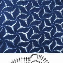 Мотив в копилочку любителей вязать крючком