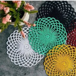 Салфетки крючком