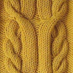 Узор спицами