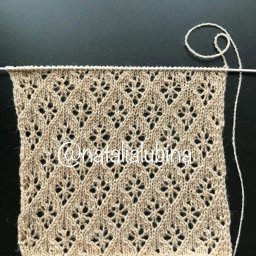 Узор спицами