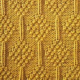 Узор спицами