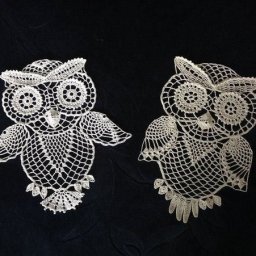 Вяжем милую аппликацию в виде совы