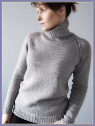 Серый базовый свитер с рукавом "реглан": комфортно и стильно