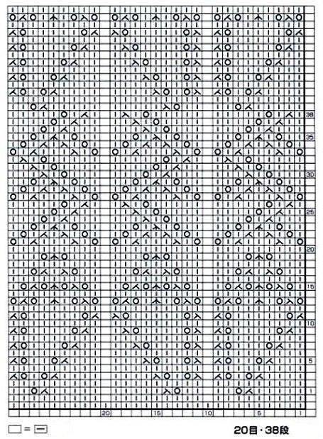 Подборка красивых узоров спицами
