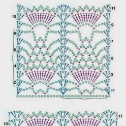 Симпатичный узор крючком