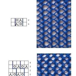 Варианты вязаных сеточек