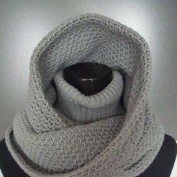 Интересный снуд спицами