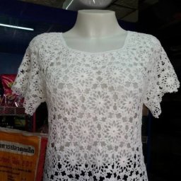 Красивый мотив для ажурной кофточки