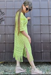 Пляжная туника крючком