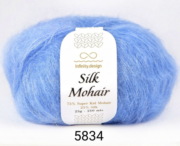 Паутинка поло из кид мохера