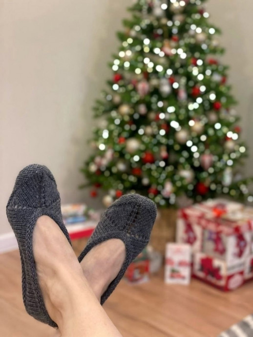 Следки спицами Следки спицами