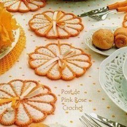 Милые салфетки с цитрусовым настроением