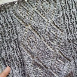 Красивый узор для любителей вязать спицами