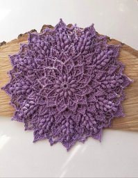 Салфетка крючком