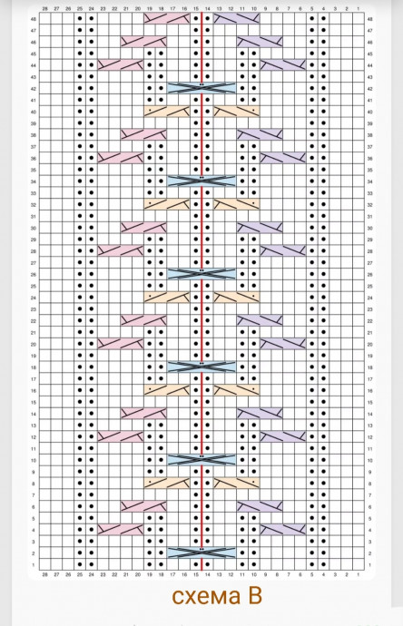 Гольфы «Wildflower trail» спицами с арановым узором.
