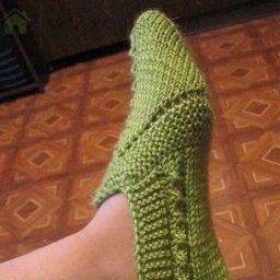 Удобные следки спицами