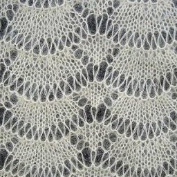 Узор для палантина из мохера