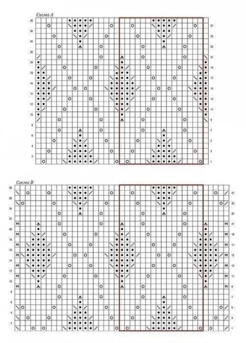 Узор для жакета