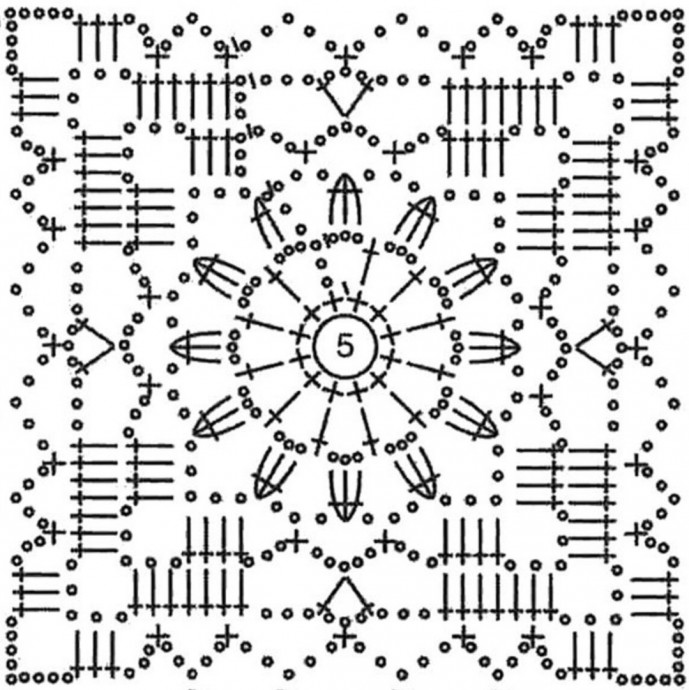 Шикарная юбка крючком Шикарная юбка крючком