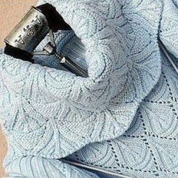 Замечательные узоры спицами в копилку мастерицы