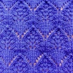 Замечательный узор спицами в копилку мастерицы