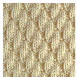 Красивый узор спицами