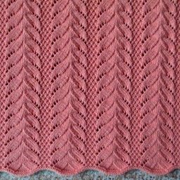 Узор спицами