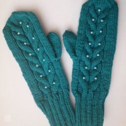 Вяжем чудесные варежки