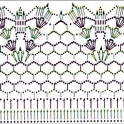 Кайма крючком