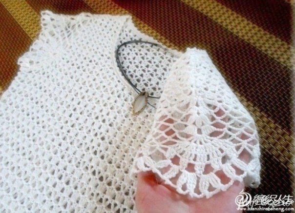 Нежная туника крючком Нежная туника крючком