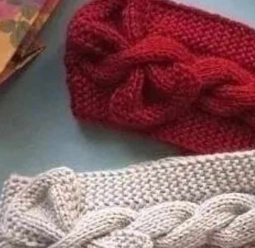 Повязка с бантом для девочки