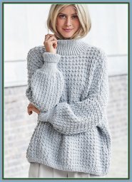 Свитер спицами